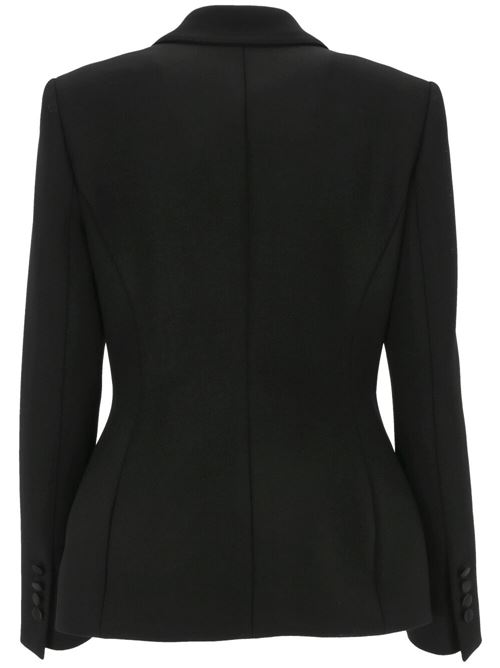 Black virgin wool woman jacket Dolce & Gabbana | F29ZSTFUBF1N0000